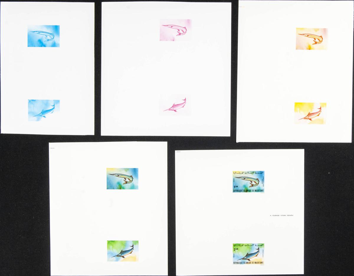 Lot 2118 - mauritania mauritania -  IBERPHIL Auction #110. The Fournier Universe. Part 2