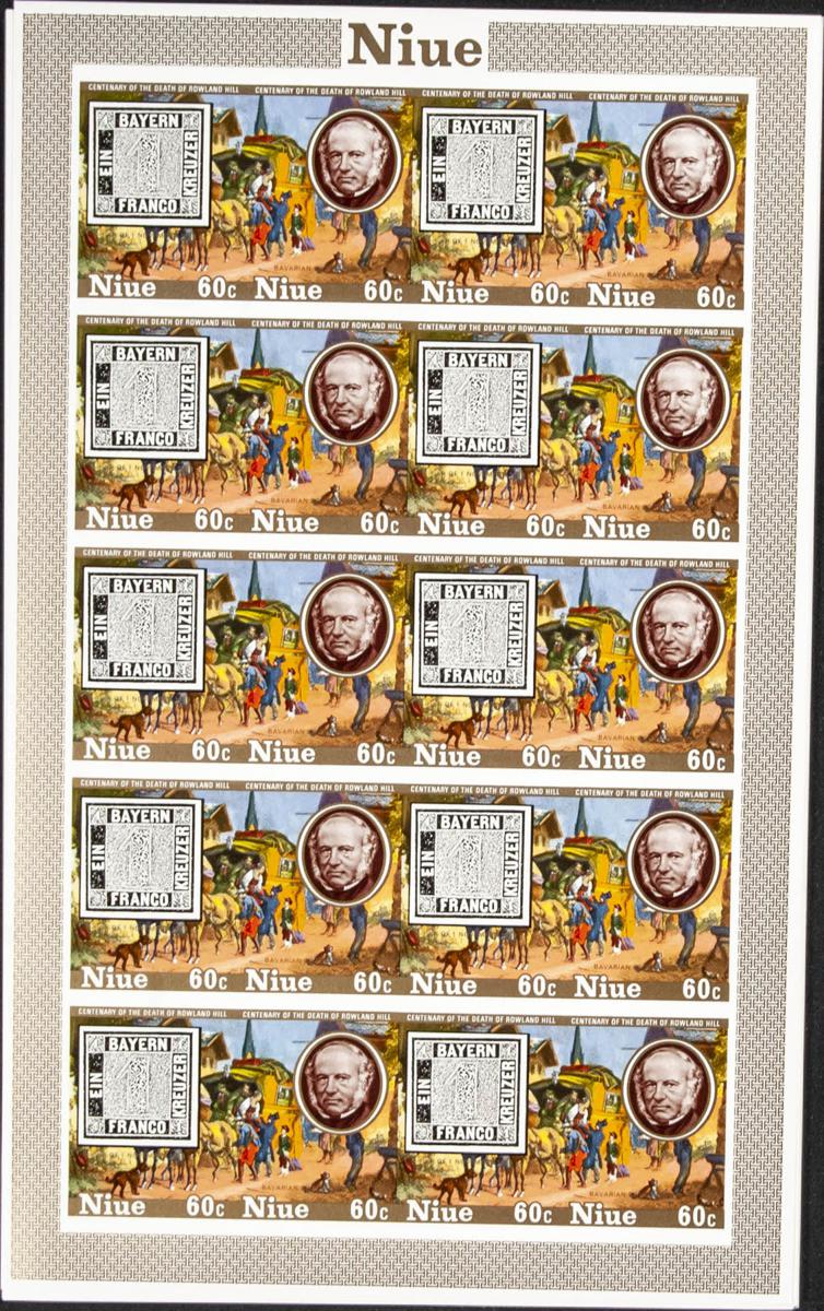 Lot 2148 - niue niue -  IBERPHIL Auction #110. The Fournier Universe. Part 2