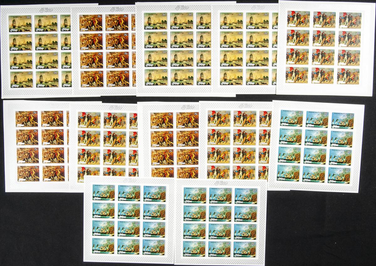 Lot 2150 - niue niue -  IBERPHIL Auction #110. The Fournier Universe. Part 2