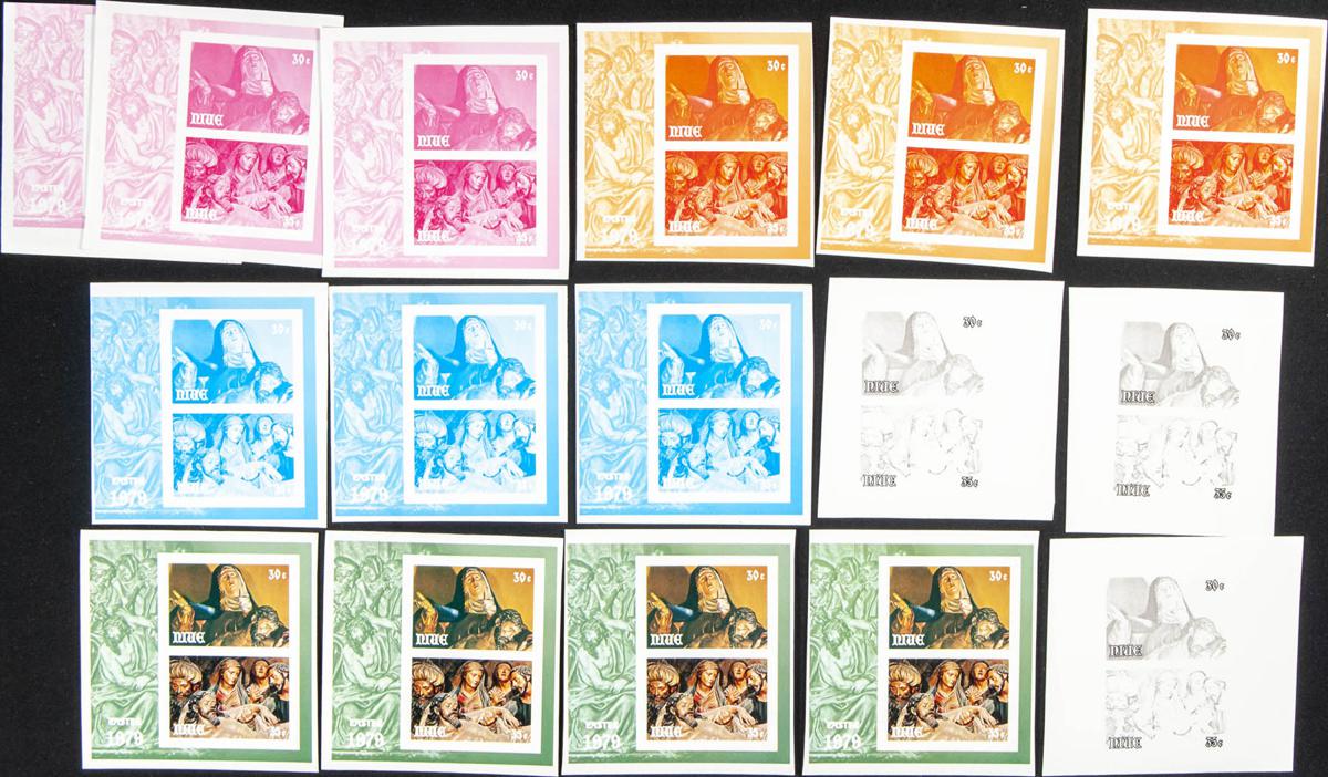 Lot 2157 - niue niue -  IBERPHIL Auction #110. The Fournier Universe. Part 2