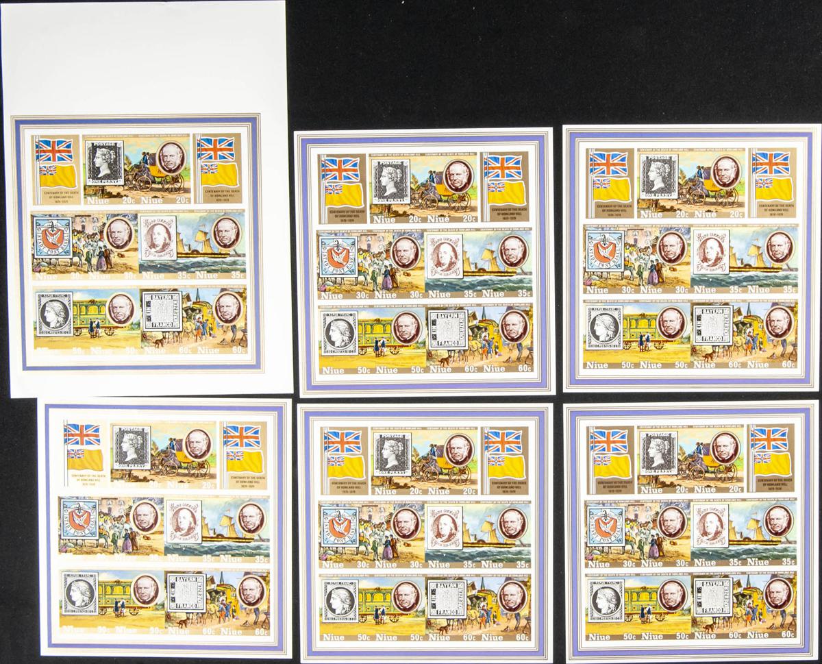 Lot 2163 - niue niue -  IBERPHIL Auction #110. The Fournier Universe. Part 2