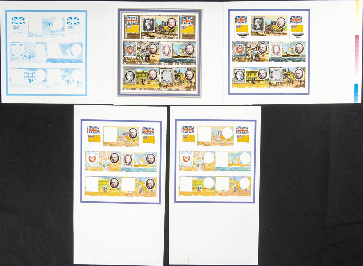 Lot 2164 - niue niue -  IBERPHIL Auction #110. The Fournier Universe. Part 2