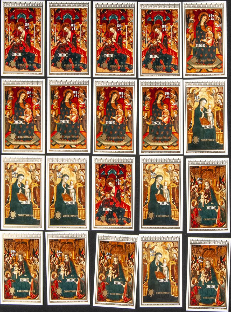 Lot 2169 - niue niue -  IBERPHIL Auction #110. The Fournier Universe. Part 2