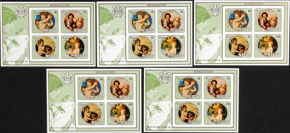 Lot 2171 - niue niue -  IBERPHIL Auction #110. The Fournier Universe. Part 2