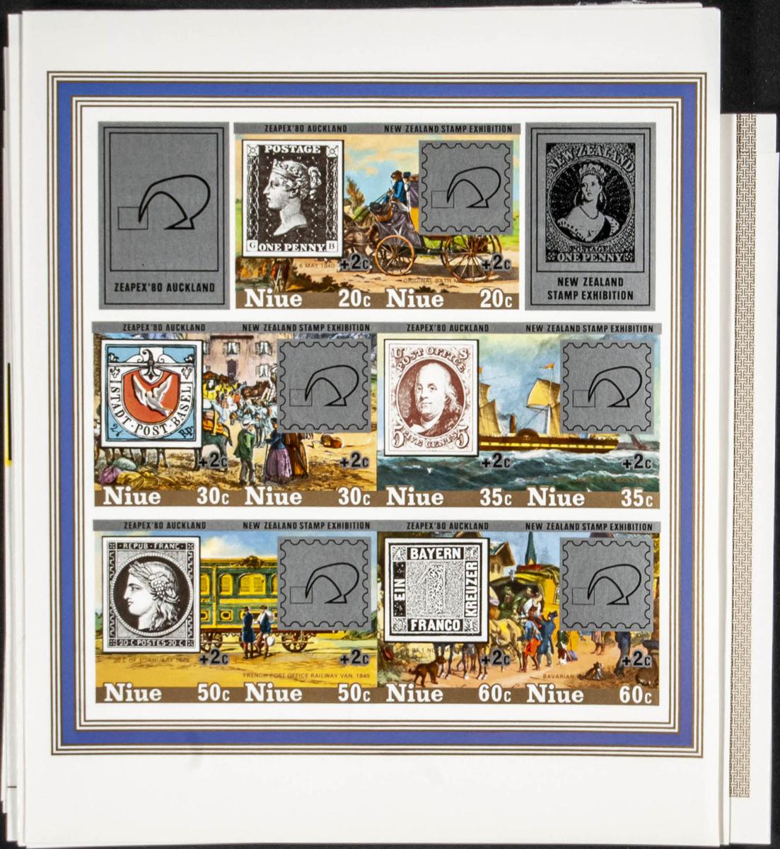 Lot 2174 - niue niue -  IBERPHIL Auction #110. The Fournier Universe. Part 2