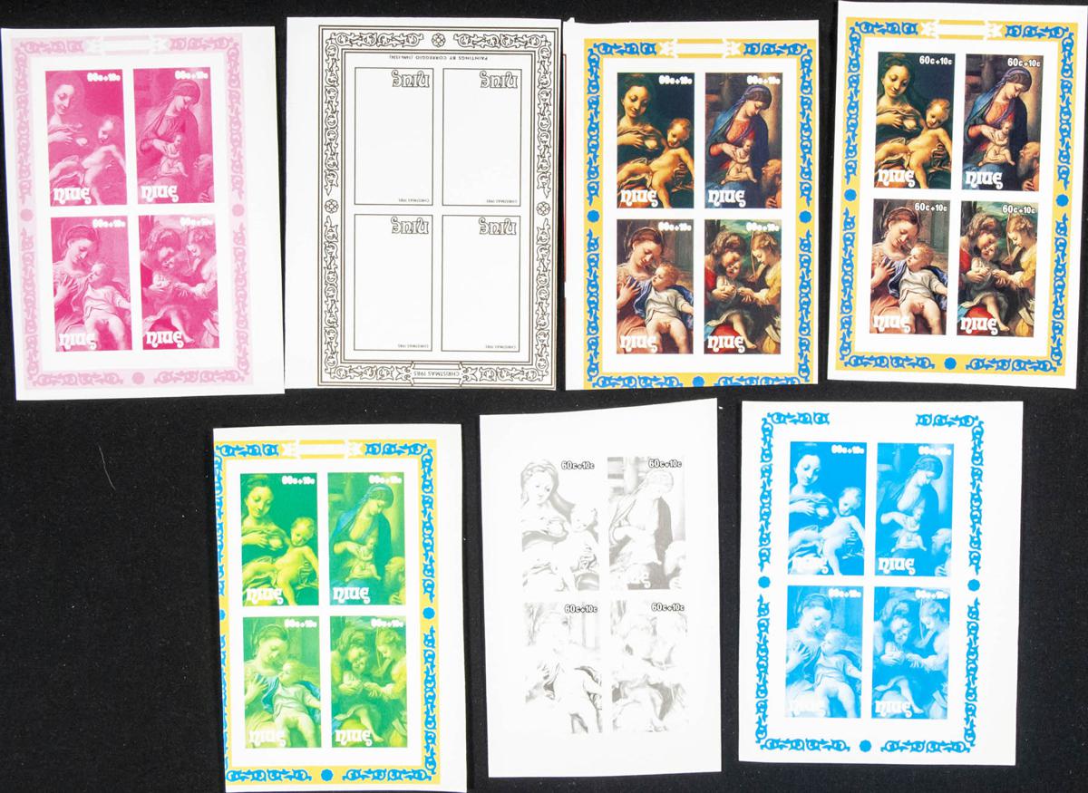 Lot 2189 - niue niue -  IBERPHIL Auction #110. The Fournier Universe. Part 2