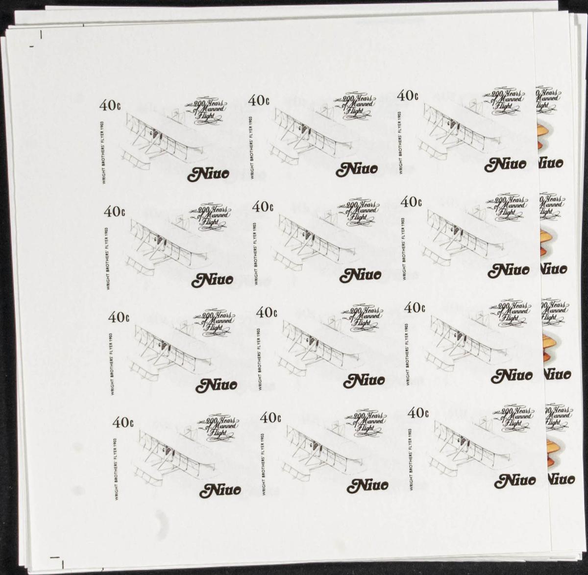 Lot 2225 - niue niue -  IBERPHIL Auction #110. The Fournier Universe. Part 2