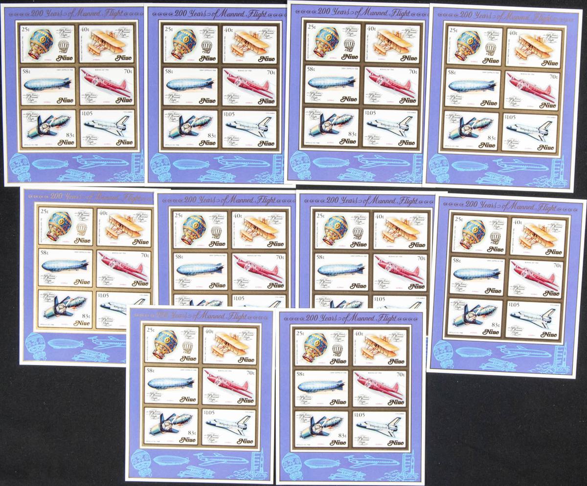 Lot 2228 - niue niue -  IBERPHIL Auction #110. The Fournier Universe. Part 2