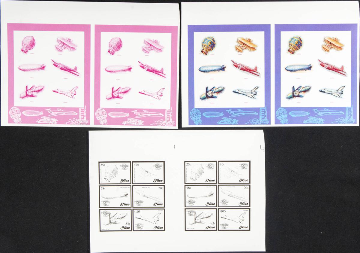 Lot 2229 - niue niue -  IBERPHIL Auction #110. The Fournier Universe. Part 2