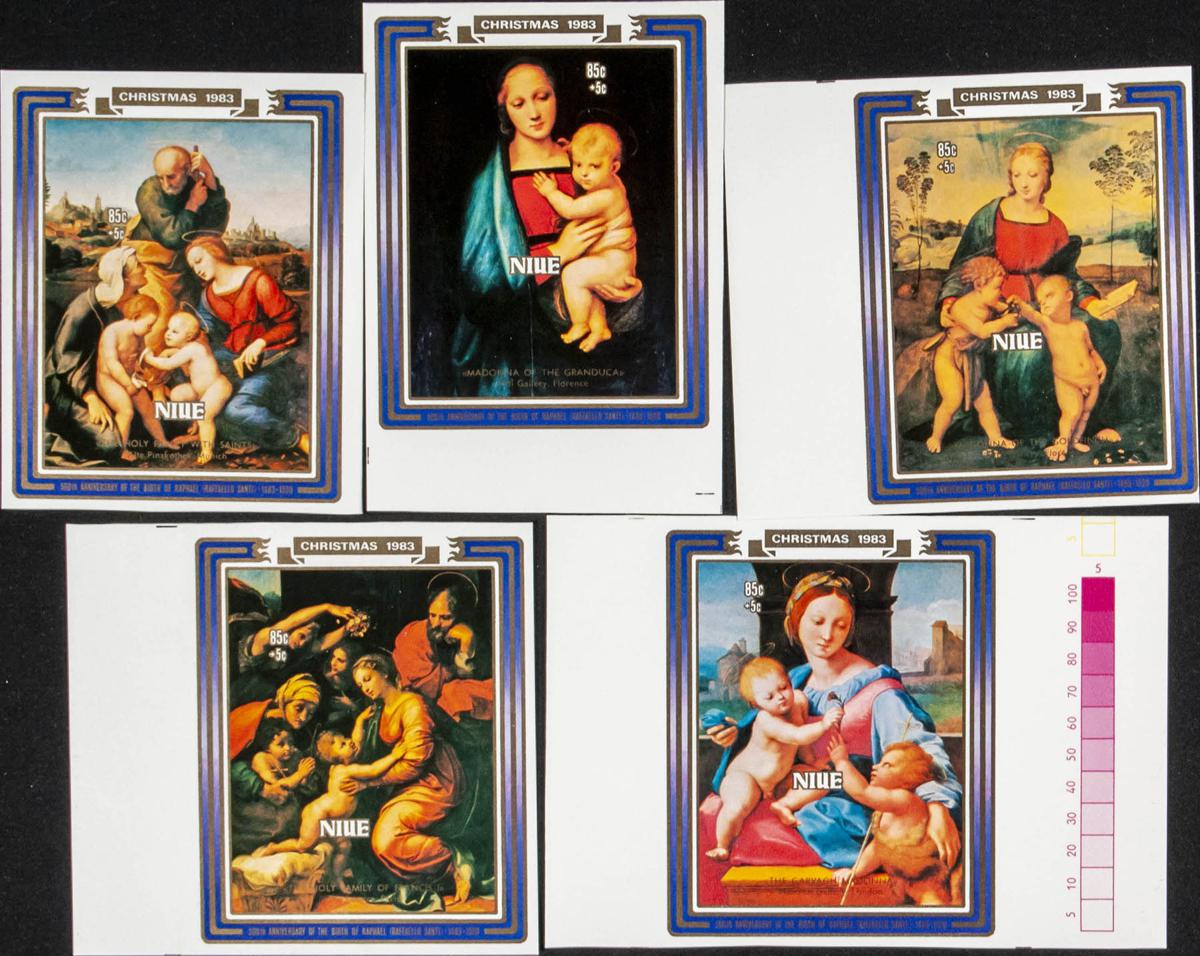 Lot 2232 - niue niue -  IBERPHIL Auction #110. The Fournier Universe. Part 2