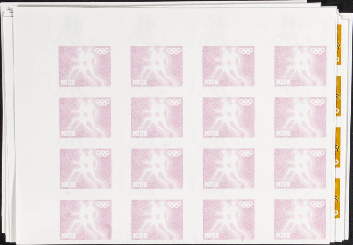 Lot 2237 - niue niue -  IBERPHIL Auction #110. The Fournier Universe. Part 2