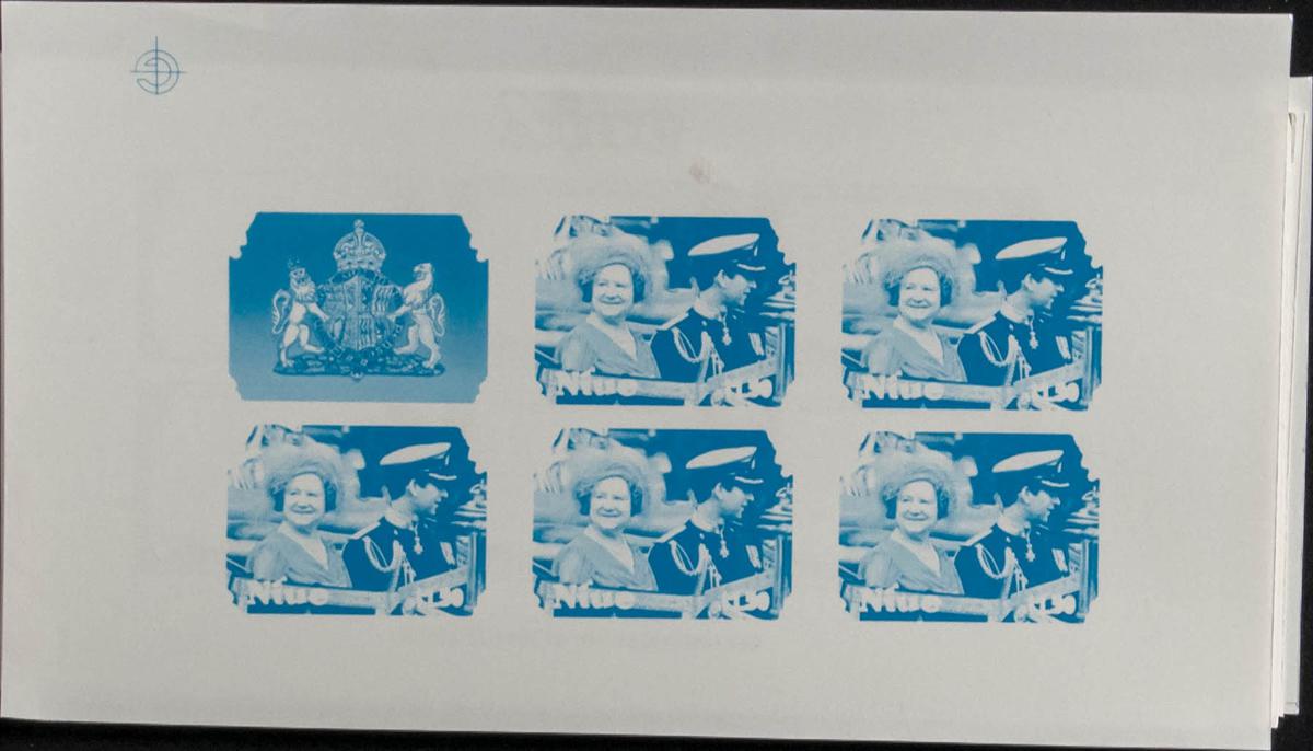 Lot 2257 - niue niue -  IBERPHIL Auction #110. The Fournier Universe. Part 2