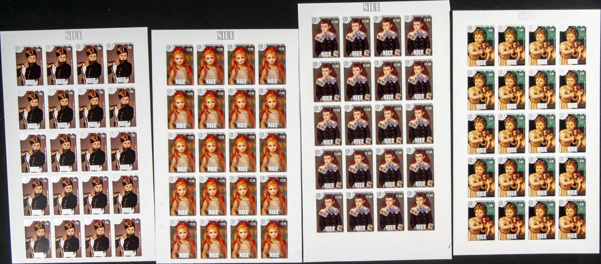 Lot 2258 - niue niue -  IBERPHIL Auction #110. The Fournier Universe. Part 2