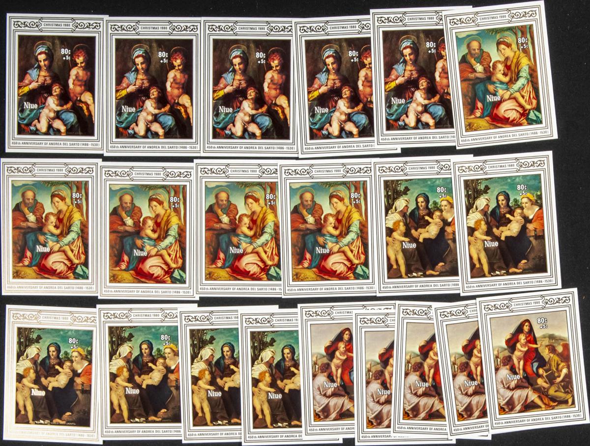 Lot 2267 - niue niue -  IBERPHIL Auction #110. The Fournier Universe. Part 2