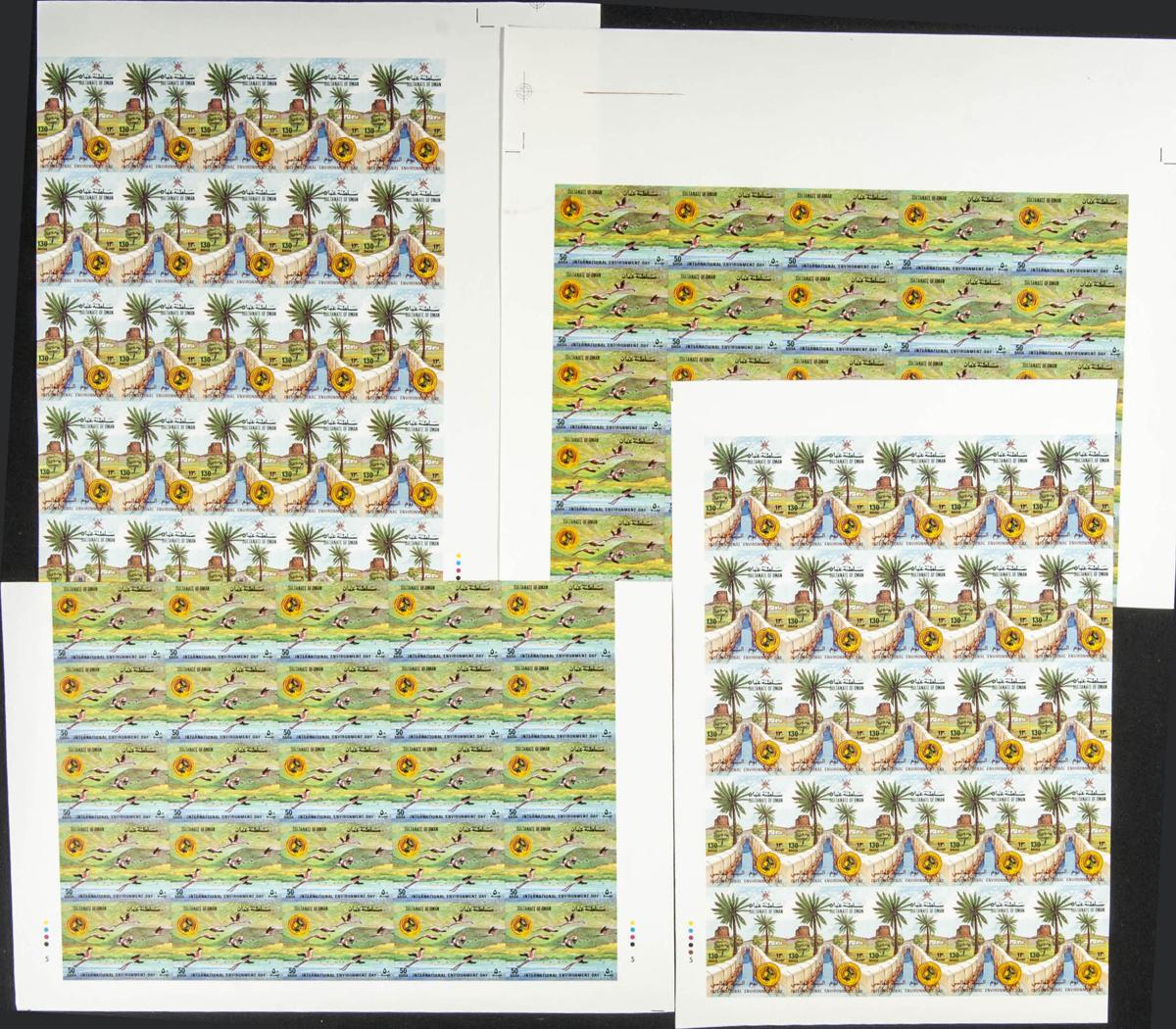 Lot 2300 - oman oman -  IBERPHIL Auction #110. The Fournier Universe. Part 2