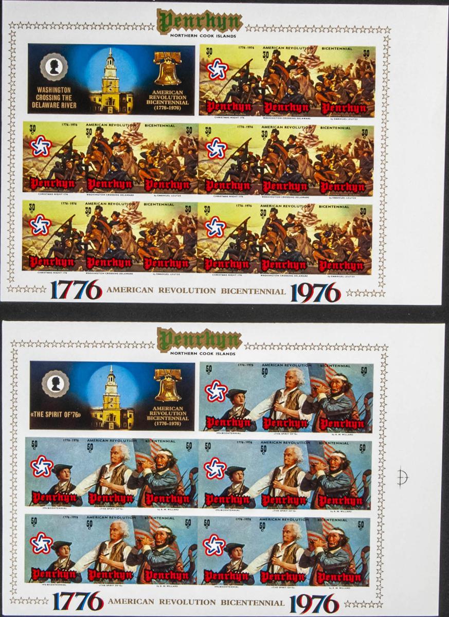 Lot 2322 - penrhyn island penrhyn island - IBERPHIL Auction #110. The Fournier Universe. Part 2 Lot 2322 - penrhyn island penrhyn island - IBERPHIL Auction #110. The Fournier Universe. Part 2
