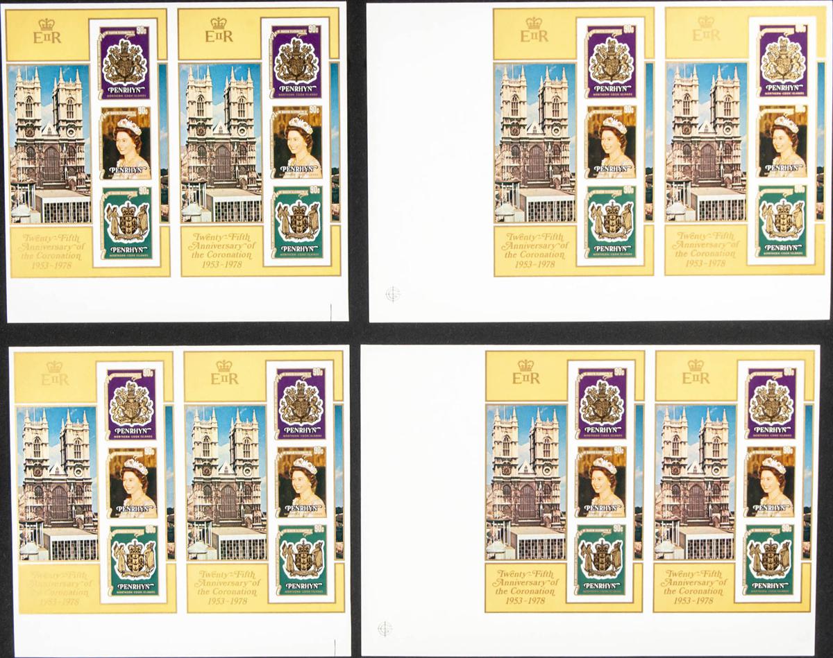 Lot 2348 - penrhyn island penrhyn island - IBERPHIL Auction #110. The Fournier Universe. Part 2 Lot 2348 - penrhyn island penrhyn island - IBERPHIL Auction #110. The Fournier Universe. Part 2