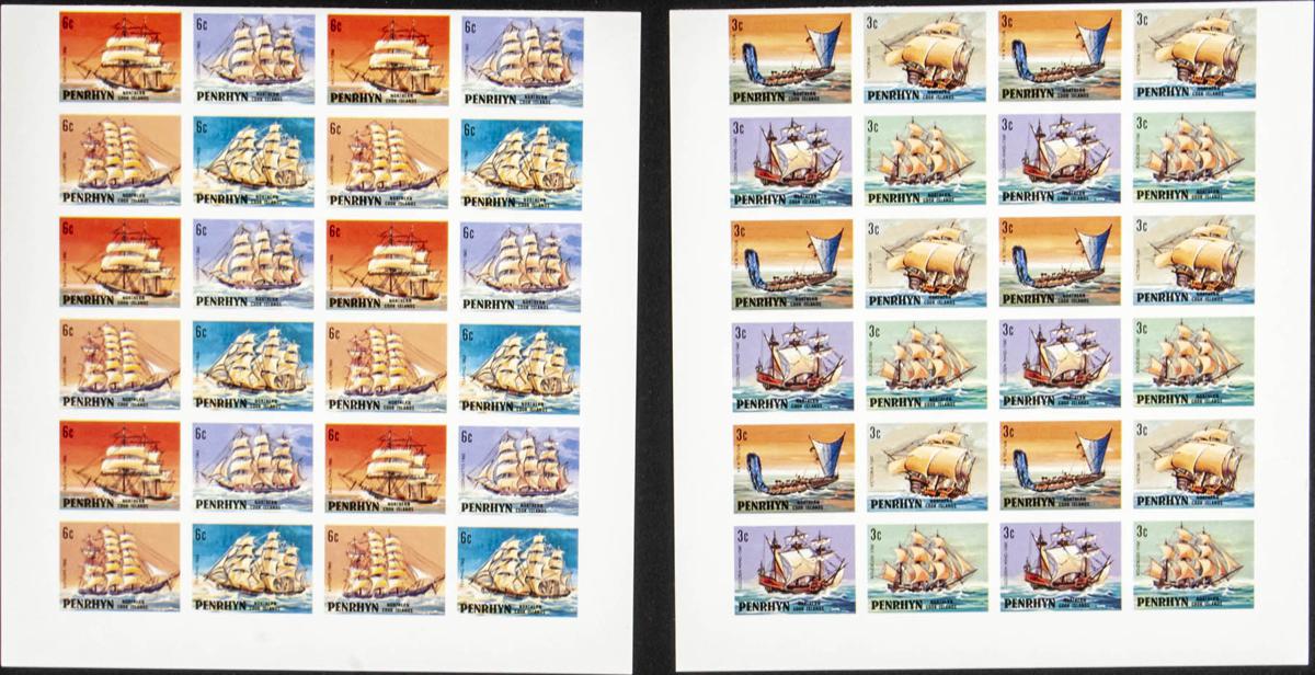 Lot 2377 - penrhyn island penrhyn island -  IBERPHIL Auction #110. The Fournier Universe. Part 2