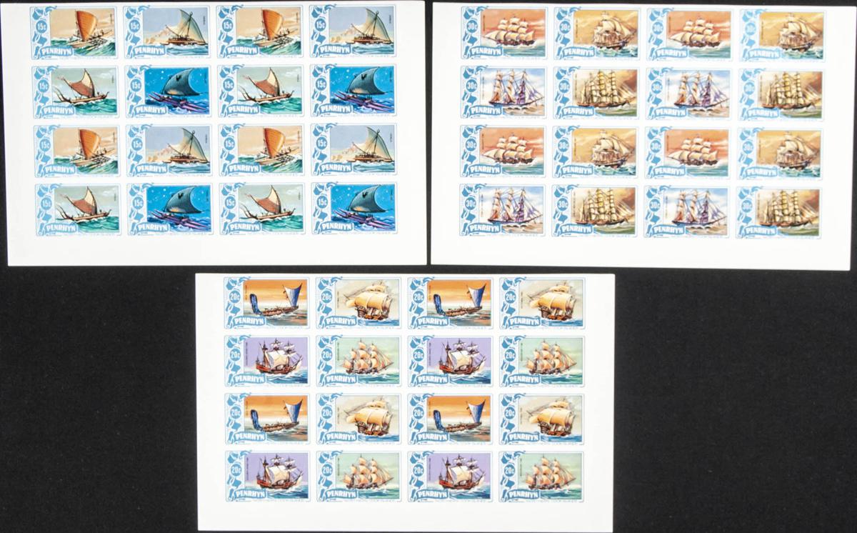 Lot 2379 - penrhyn island penrhyn island -  IBERPHIL Auction #110. The Fournier Universe. Part 2