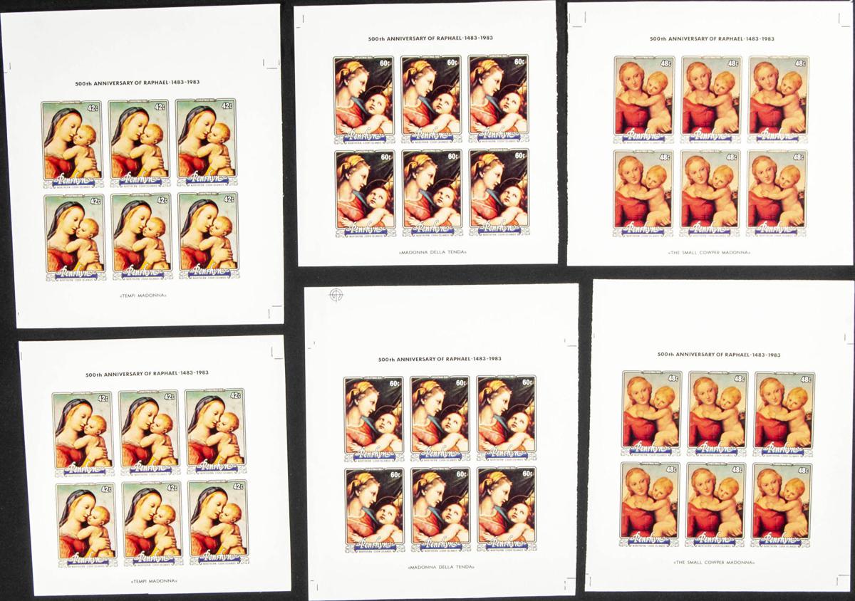 Lot 2421 - penrhyn island penrhyn island - IBERPHIL Auction #110. The Fournier Universe. Part 2 Lot 2421 - penrhyn island penrhyn island - IBERPHIL Auction #110. The Fournier Universe. Part 2