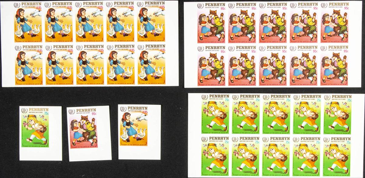 Lot 2448 - penrhyn island penrhyn island -  IBERPHIL Auction #110. The Fournier Universe. Part 2