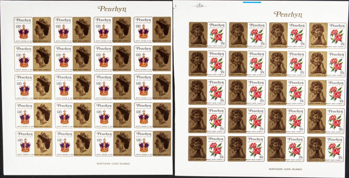 Lot 2461 - penrhyn island penrhyn island -  IBERPHIL Auction #110. The Fournier Universe. Part 2