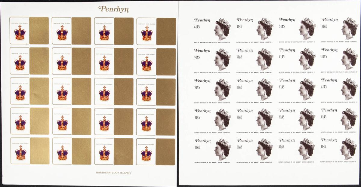 Lot 2462 - penrhyn island penrhyn island -  IBERPHIL Auction #110. The Fournier Universe. Part 2