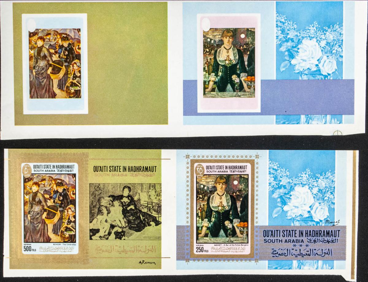 Lot 2500 - South Arabia Qu'aiti South Arabia Qu'aiti - IBERPHIL Auction #110. The Fournier Universe. Part 2 Lot 2500 - South Arabia Qu'aiti South Arabia Qu'aiti - IBERPHIL Auction #110. The Fournier Universe. Part 2
