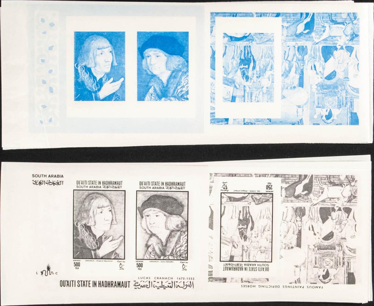 Lot 2503 - South Arabia Qu'aiti South Arabia Qu'aiti - IBERPHIL Auction #110. The Fournier Universe. Part 2 Lot 2503 - South Arabia Qu'aiti South Arabia Qu'aiti - IBERPHIL Auction #110. The Fournier Universe. Part 2