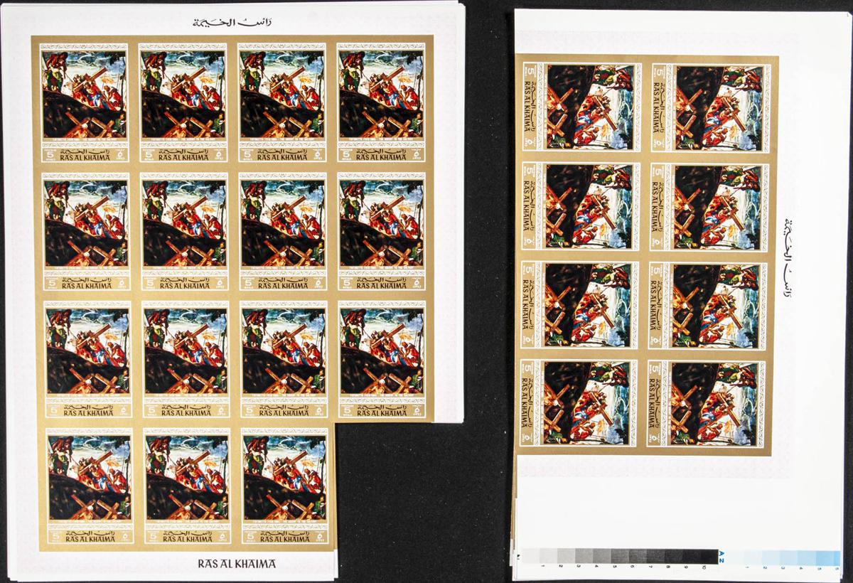 Lot 2521 - Southeast Arabia Ras al Khaima - IBERPHIL Auction #110. The Fournier Universe. Part 2 Lot 2521 - Southeast Arabia Ras al Khaima - IBERPHIL Auction #110. The Fournier Universe. Part 2