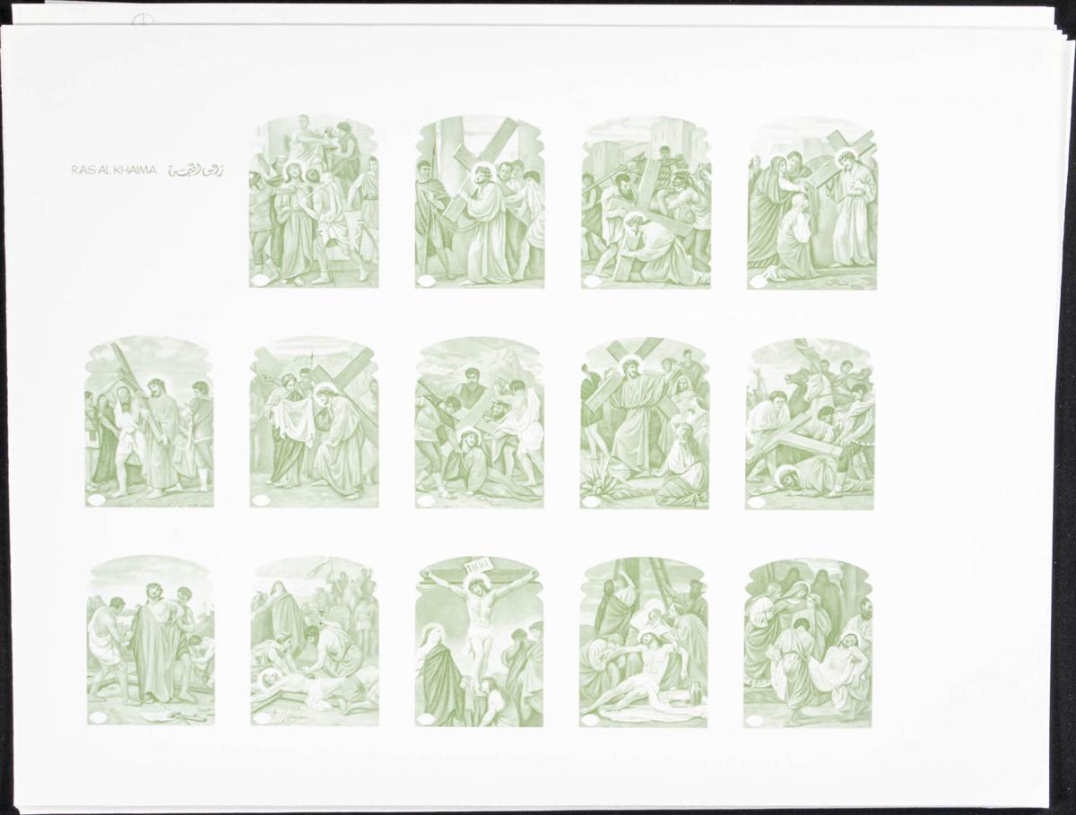 Lot 2524 - Southeast Arabia Ras al Khaima - IBERPHIL Auction #110. The Fournier Universe. Part 2 Lot 2524 - Southeast Arabia Ras al Khaima - IBERPHIL Auction #110. The Fournier Universe. Part 2