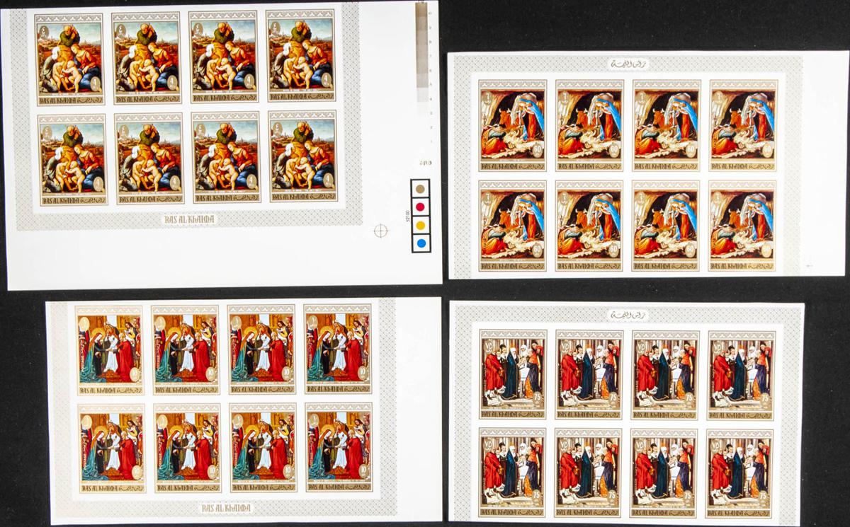 Lot 2525 - Southeast Arabia Ras al Khaima - IBERPHIL Auction #110. The Fournier Universe. Part 2 Lot 2525 - Southeast Arabia Ras al Khaima - IBERPHIL Auction #110. The Fournier Universe. Part 2