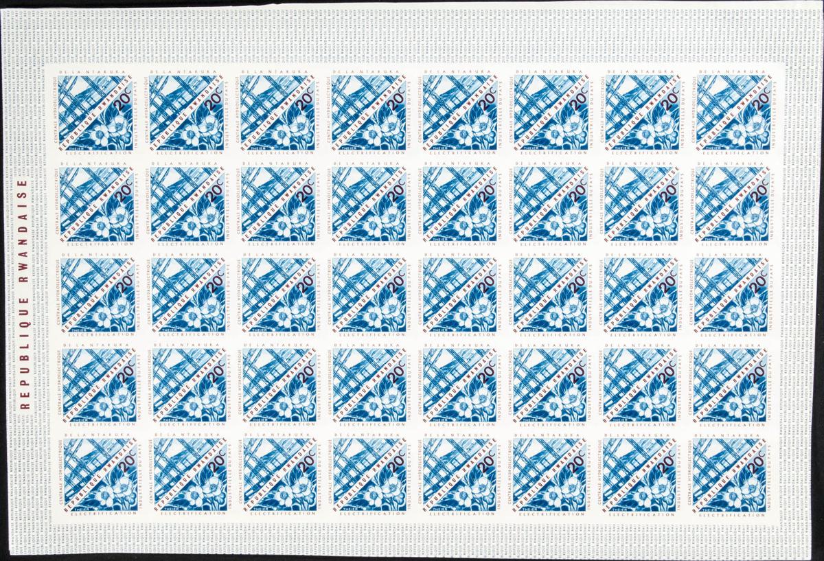 Lot 2538 - rwanda rwanda -  IBERPHIL Auction #110. The Fournier Universe. Part 2