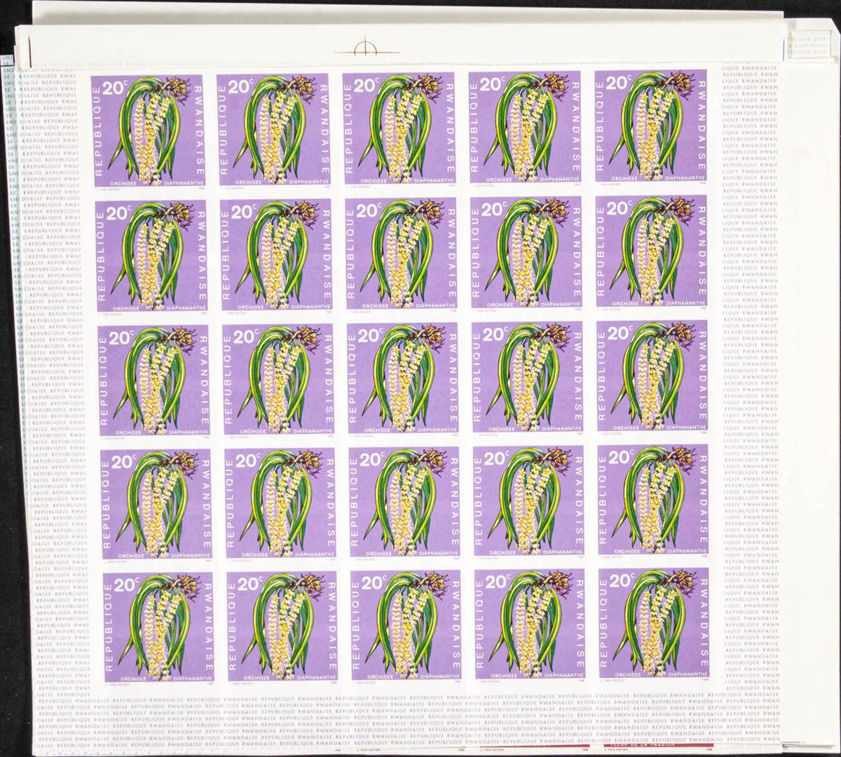 Lot 2540 - rwanda rwanda -  IBERPHIL Auction #110. The Fournier Universe. Part 2
