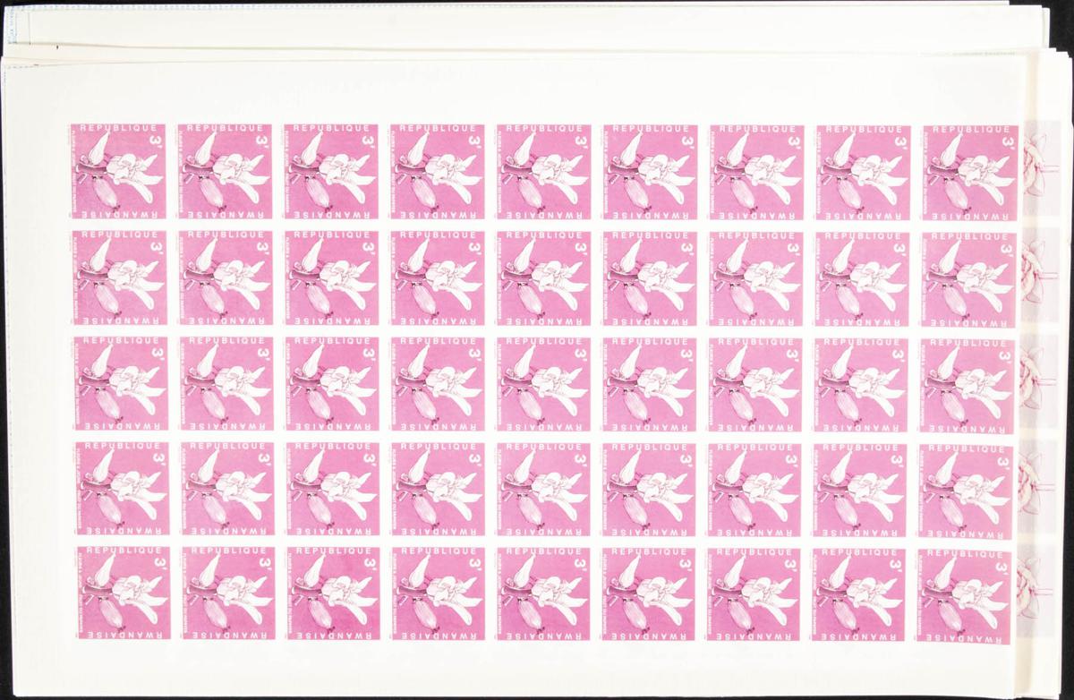 Lot 2541 - rwanda rwanda -  IBERPHIL Auction #110. The Fournier Universe. Part 2