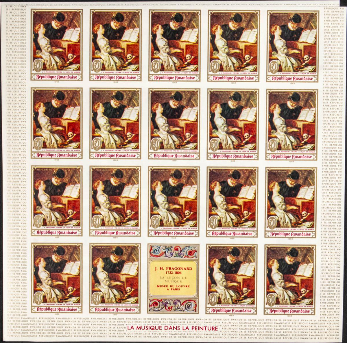 Lot 2545 - rwanda rwanda -  IBERPHIL Auction #110. The Fournier Universe. Part 2