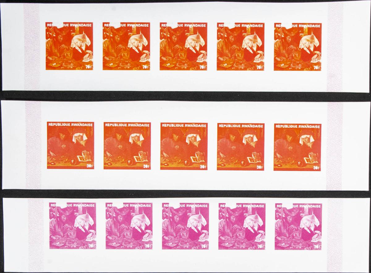 Lot 2549 - rwanda rwanda -  IBERPHIL Auction #110. The Fournier Universe. Part 2