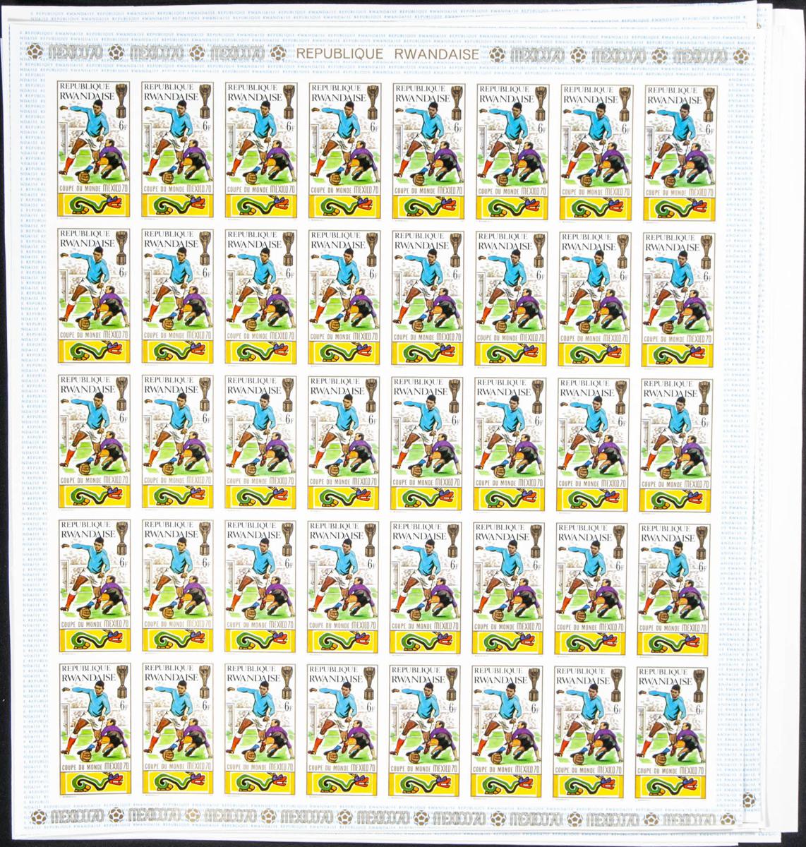 Lot 2558 - rwanda rwanda -  IBERPHIL Auction #110. The Fournier Universe. Part 2