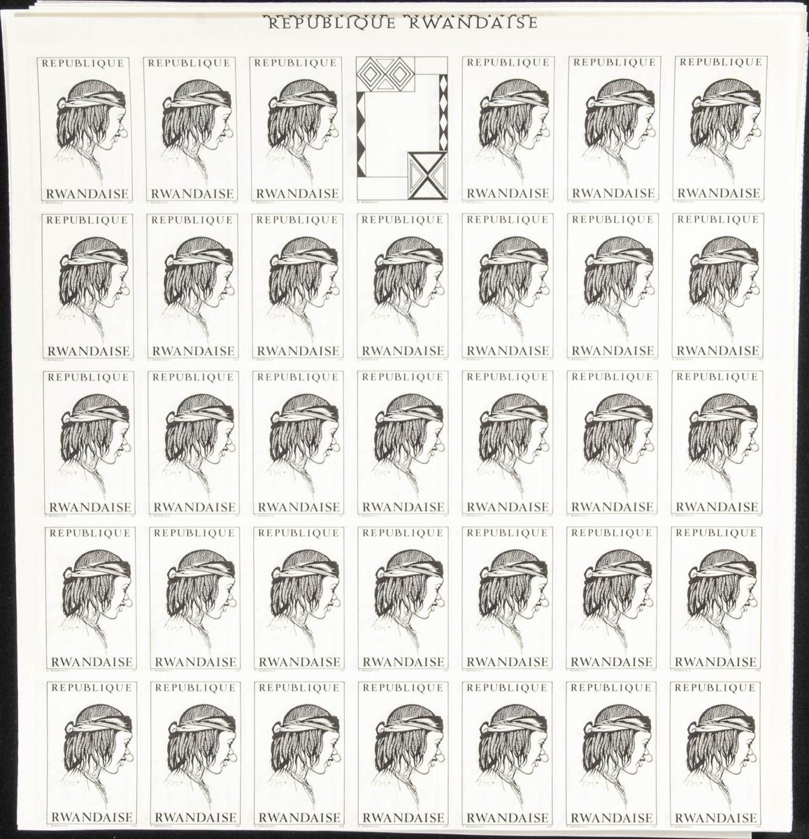 Lot 2570 - rwanda rwanda - IBERPHIL Auction #110. The Fournier Universe. Part 2 Lot 2570 - rwanda rwanda - IBERPHIL Auction #110. The Fournier Universe. Part 2