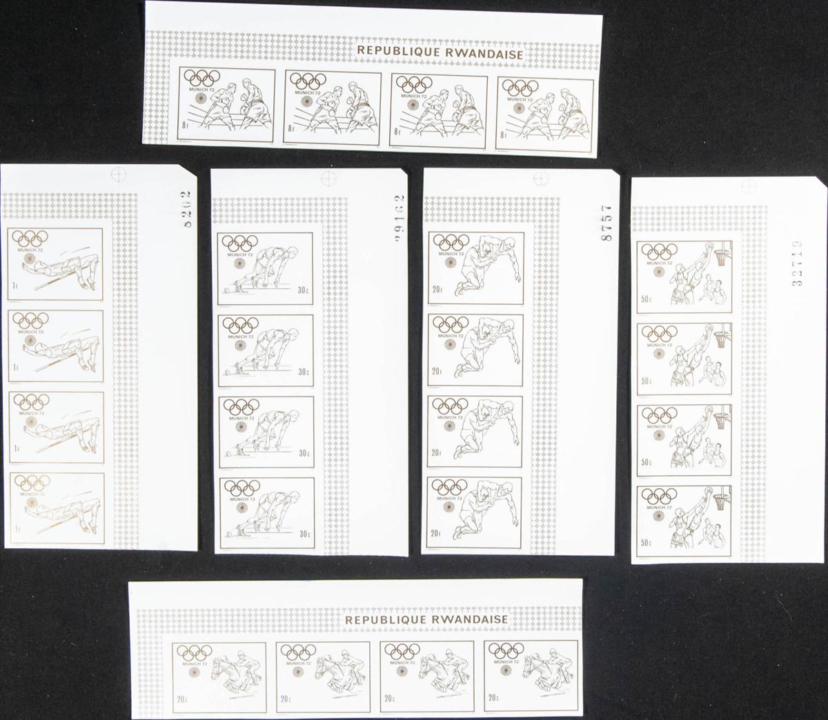 Lot 2574 - rwanda rwanda - IBERPHIL Auction #110. The Fournier Universe. Part 2 Lot 2574 - rwanda rwanda - IBERPHIL Auction #110. The Fournier Universe. Part 2