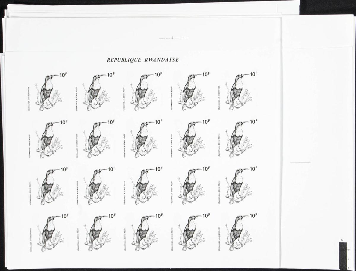 Lot 2583 - rwanda rwanda - IBERPHIL Auction #110. The Fournier Universe. Part 2 Lot 2583 - rwanda rwanda - IBERPHIL Auction #110. The Fournier Universe. Part 2
