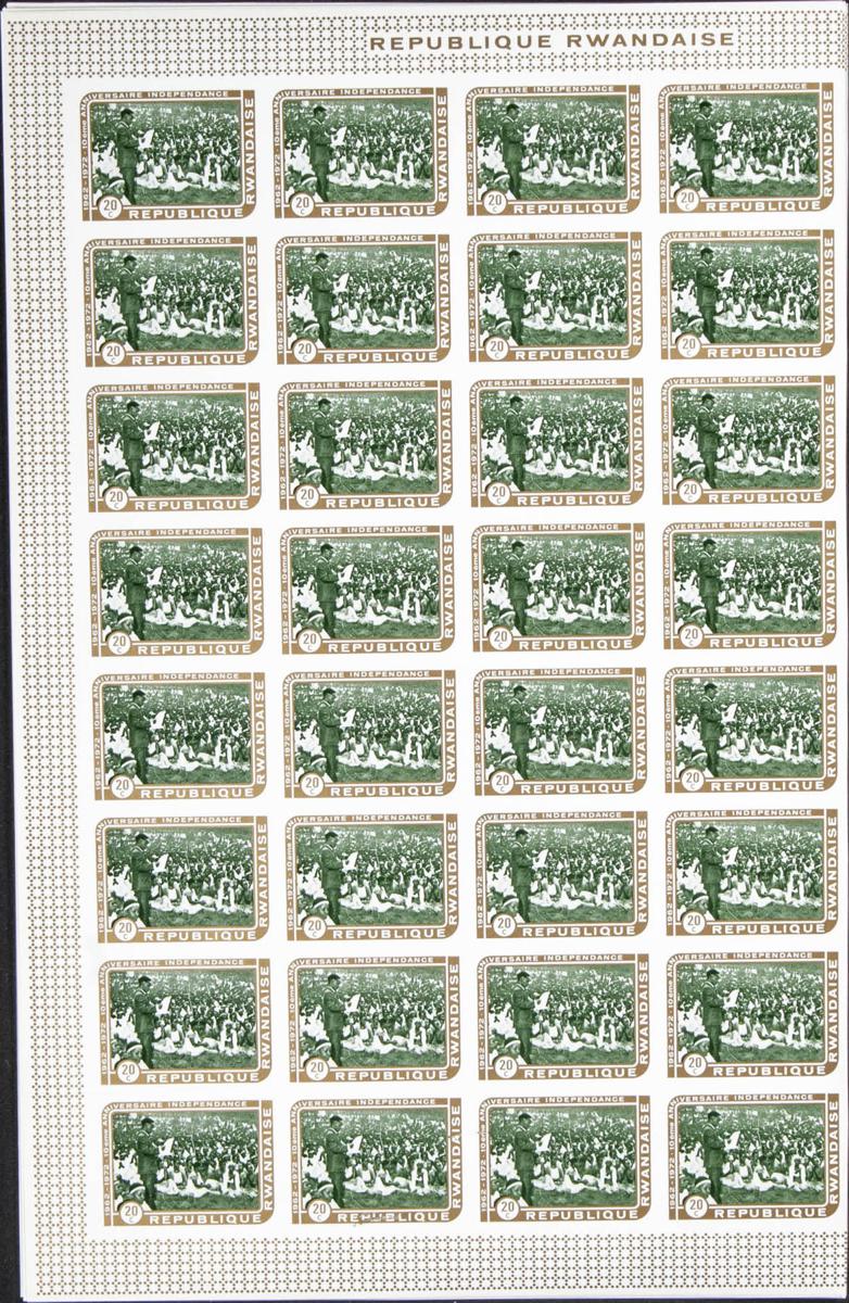 Lot 2586 - rwanda rwanda - IBERPHIL Auction #110. The Fournier Universe. Part 2 Lot 2586 - rwanda rwanda - IBERPHIL Auction #110. The Fournier Universe. Part 2