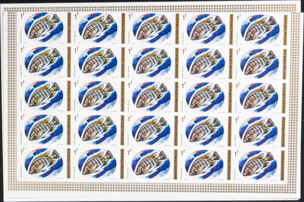 Lot 2599 - rwanda rwanda -  IBERPHIL Auction #110. The Fournier Universe. Part 2