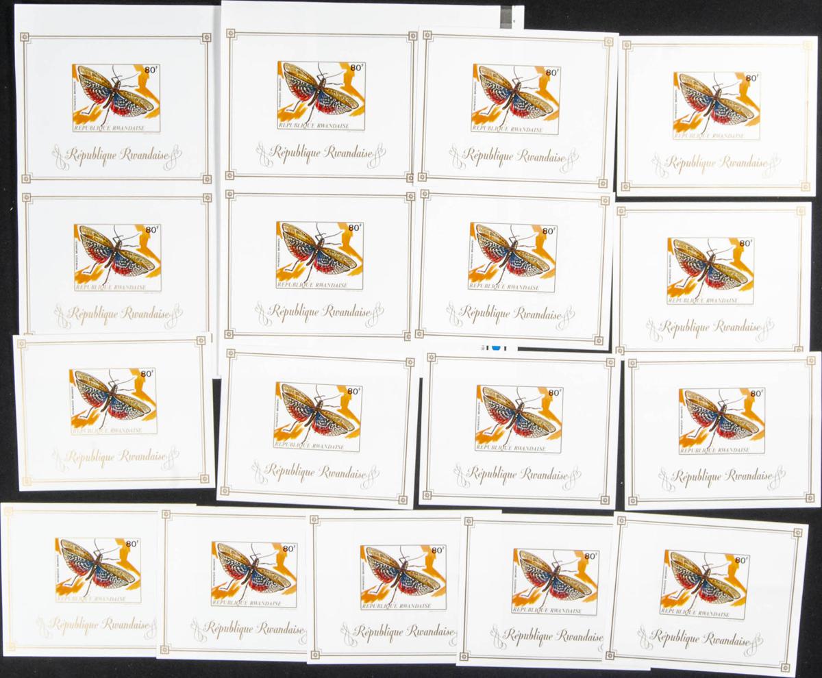Lot 2602 - rwanda rwanda -  IBERPHIL Auction #110. The Fournier Universe. Part 2