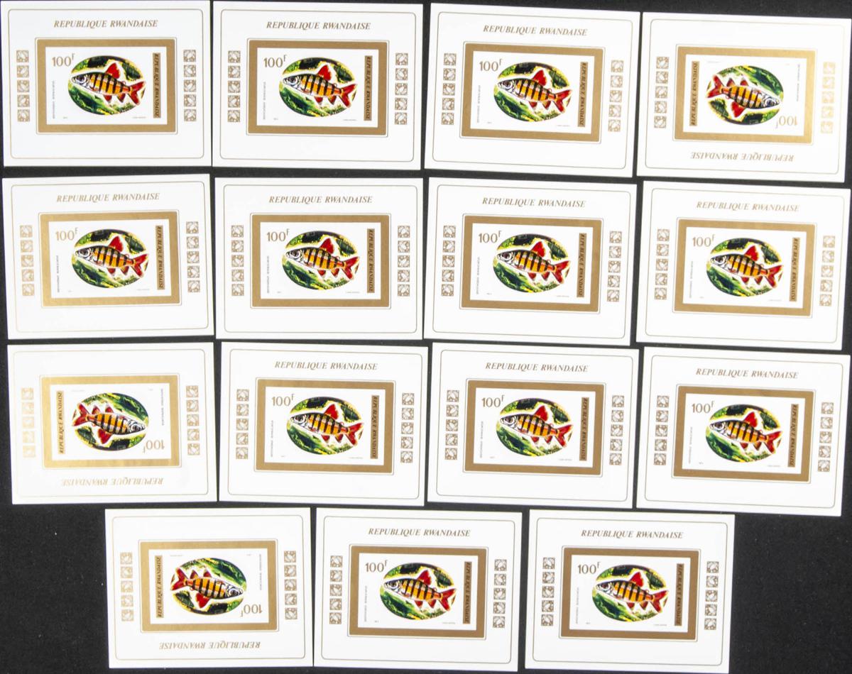 Lot 2607 - rwanda rwanda -  IBERPHIL Auction #110. The Fournier Universe. Part 2