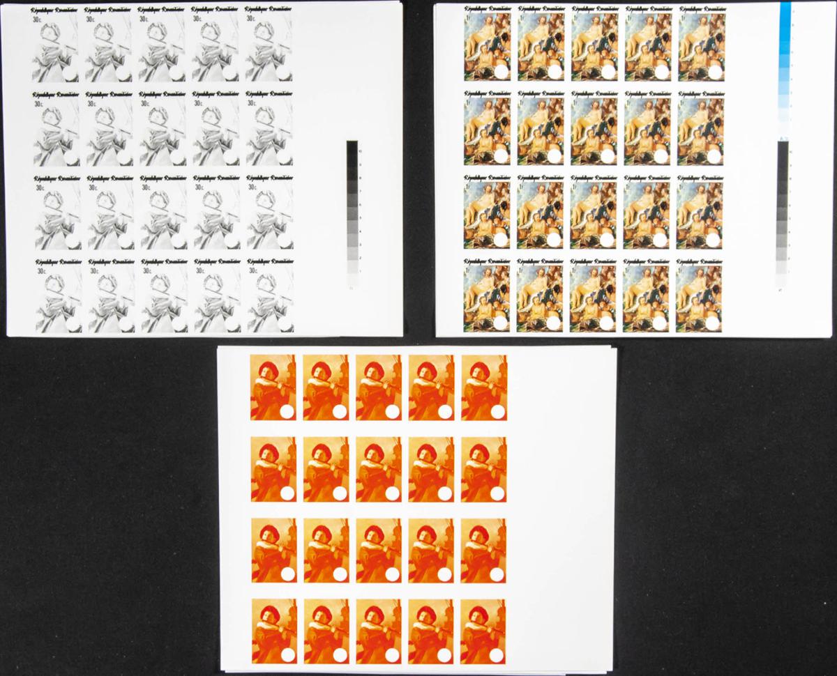 Lot 2612 - rwanda rwanda -  IBERPHIL Auction #110. The Fournier Universe. Part 2