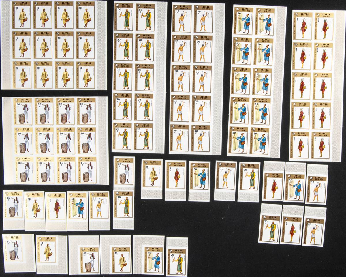 Lot 2613 - rwanda rwanda -  IBERPHIL Auction #110. The Fournier Universe. Part 2