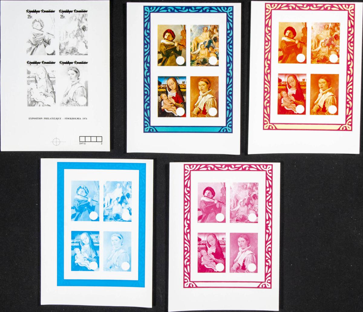 Lot 2616 - rwanda rwanda -  IBERPHIL Auction #110. The Fournier Universe. Part 2