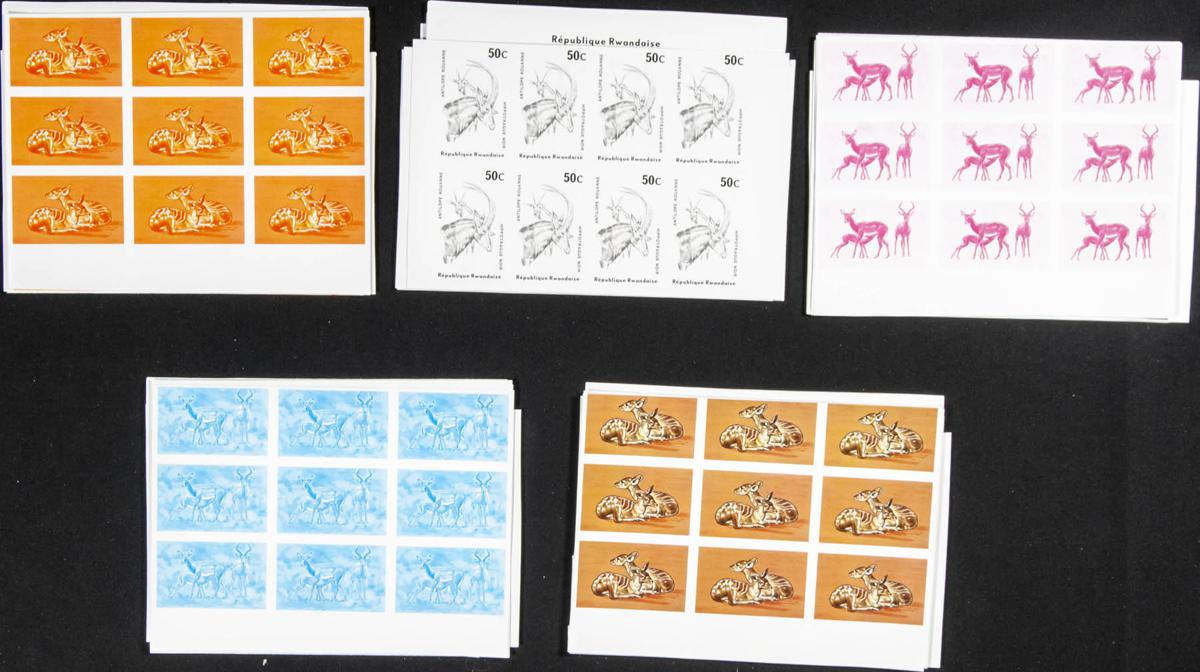 Lot 2618 - rwanda rwanda - IBERPHIL Auction #110. The Fournier Universe. Part 2 Lot 2618 - rwanda rwanda - IBERPHIL Auction #110. The Fournier Universe. Part 2