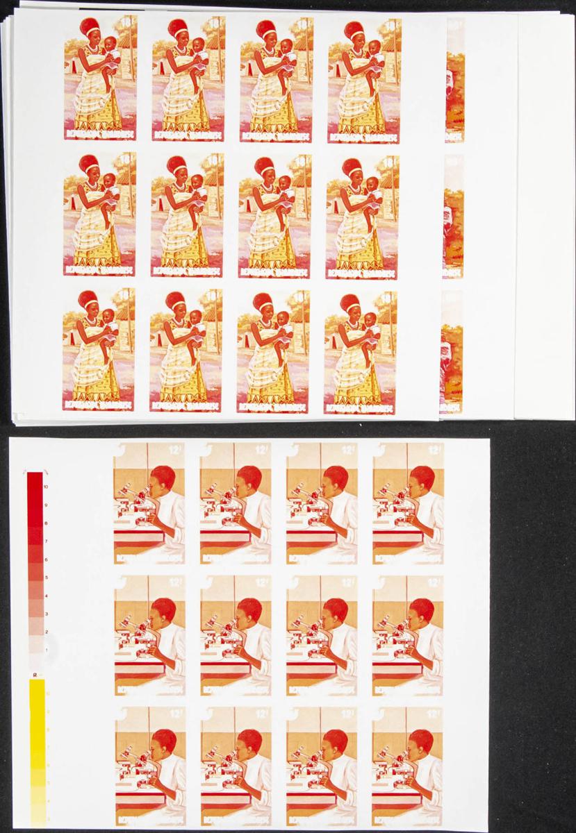 Lot 2625 - rwanda rwanda - IBERPHIL Auction #110. The Fournier Universe. Part 2 Lot 2625 - rwanda rwanda - IBERPHIL Auction #110. The Fournier Universe. Part 2